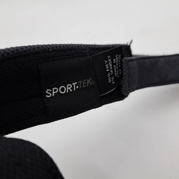 Gray Golf visor Sport.tech Thread Mill Dri weave material Hook-and-loop Back - Picture 6 of 7